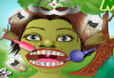 لعبة رعاية اسنان البنت الخضراء الحصرية